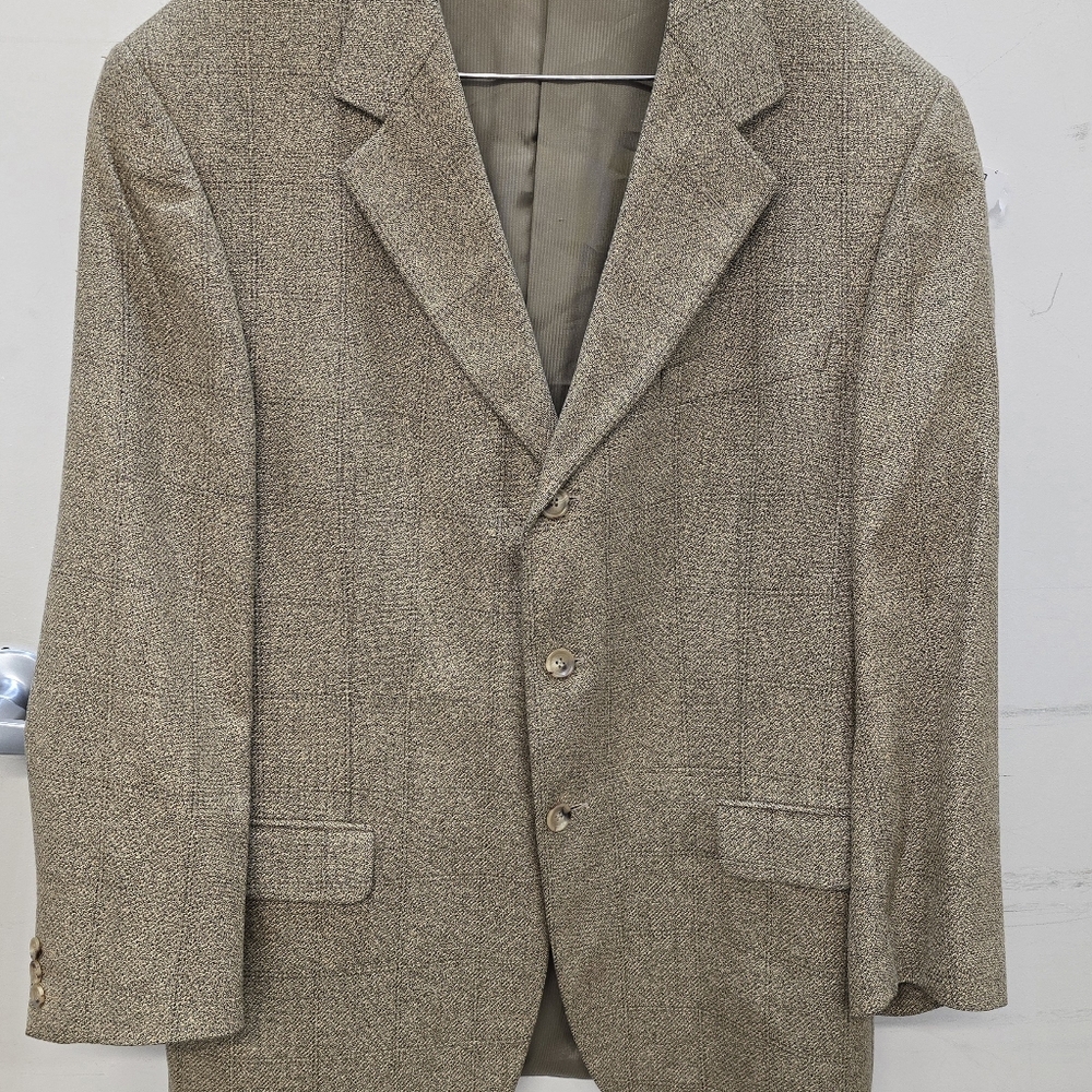 Vtg Ermenegildo Zegna Soft Men's Blazer Sports Jacket Size 44R EUC TO PRISTINE - Picture 3 of 16
